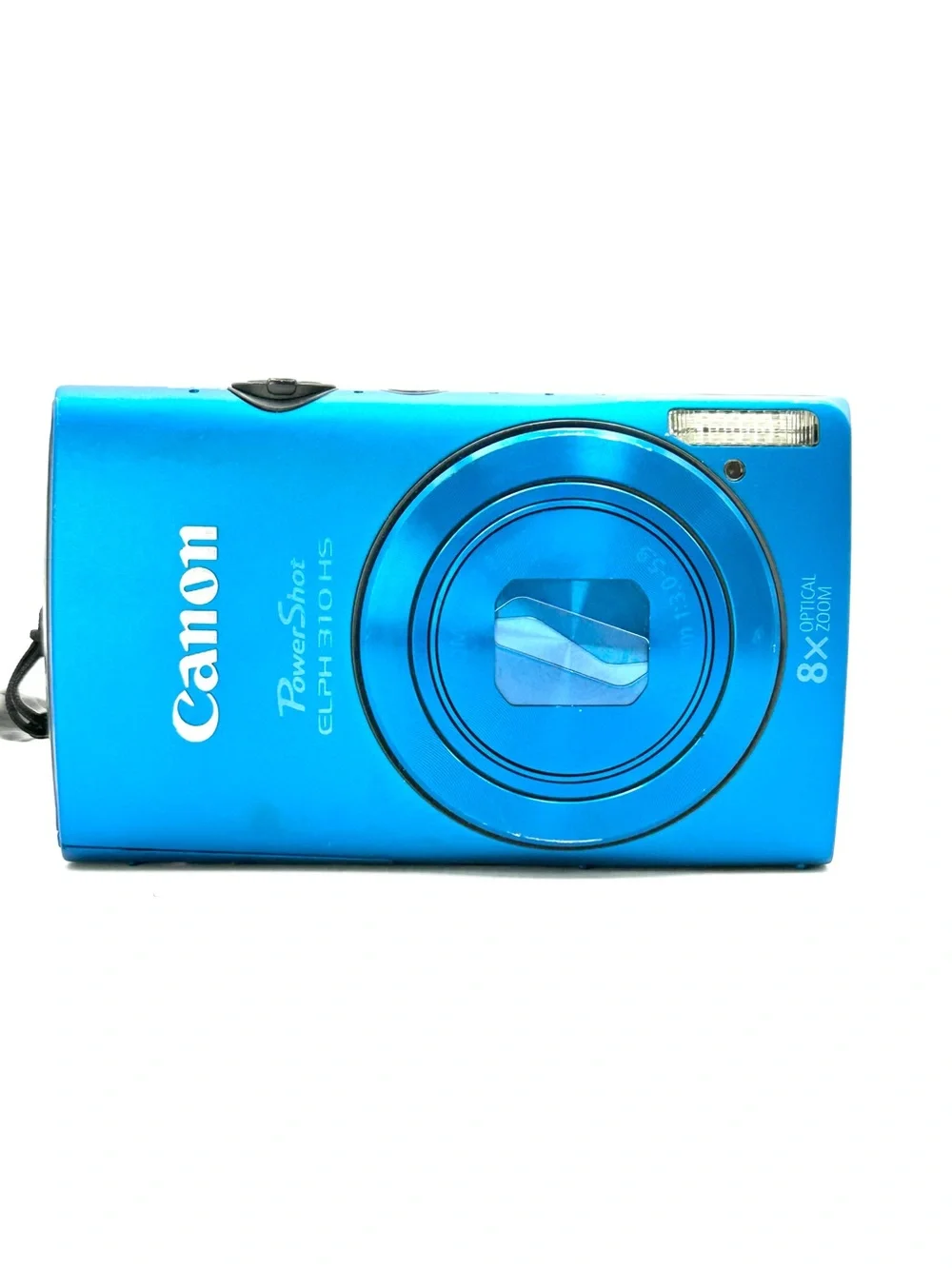 Canon PowerShot ELPH 310 HS Blue Compact w/ Charger